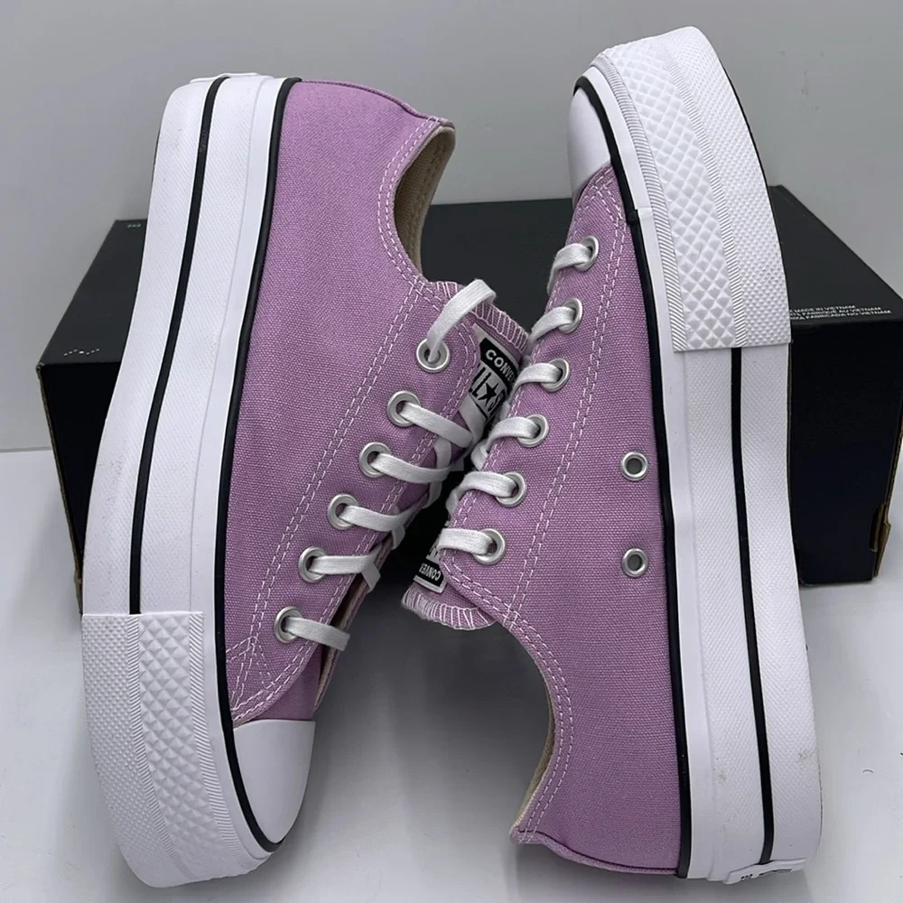Converse WMNS A09394F CTAS LIFT OX CLASSIC AMETHYST/WHITE/BLACK Platforms Snkrs